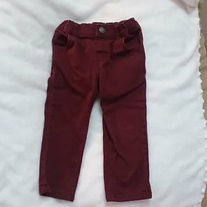 2T Maroon jeans